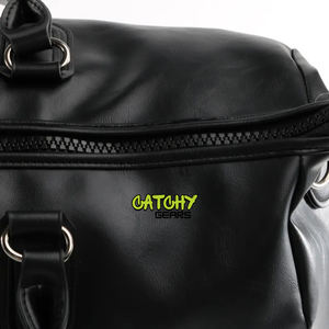 Premium Vintage Leather Duffle Bag – Large <b>Travel</b> <b>Holdall</b> – Genuine Full Grain Leather Weekend Bag for Men Women Airport Use - Product Image 3