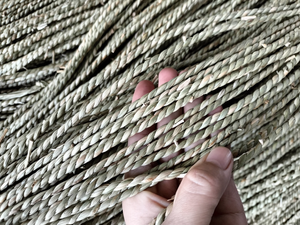 Vietnam Factory Direct Seagrass Rope Natural Seagrass Fiber <b>Cord</b> for Handicraft Weaving Decor Binding Packaging Use - Product Image 4