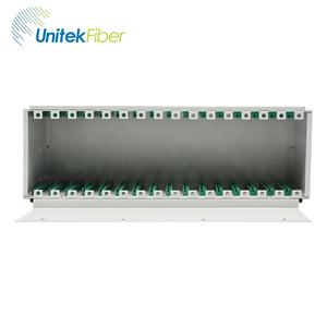 3U 19 "<span class=keywords><strong>patch</strong></span> <span class=keywords><strong>panel</strong></span> fibra óptica LGX divisor caixa para 16 slots divisor 1x8 SC/UPC LGX chassis rack de montagem divisor PLC - Product Image 4