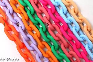 Best Quality Resin <b>wall</b> Chain Links Available All Size and All Colour the Resin Chain Marketing Price - Product Image 4