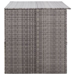 59.1 grigio "x 39.4" x 39.4 "scatola portaoggetti in Poly Rattan - Product Image 5