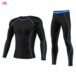 Conjunto de Compresión para Hombre, Nuevo Estilo, Precio Económico, Transpirable, de Secado Rápido, Cómodo, Ropa Deportiva para Gimnasio, Conjunto Deportivo a Bajo Precio - Product Image 5