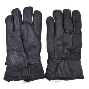 Gants d'hiver en cuir pour vélo, longueur poignet, thermiques, compatibles écran tactile, style uni, pour le cyclisme, les voyages, les sports, l'extérieur et l'usage quotidien - Product Image 6