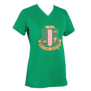 <b>Green</b> High Performance T Shirt Women Athletic Casual Short Sleeve Sports Top Fashion Apparel Comfortable Everyday Wear Clothing - Product Image 1