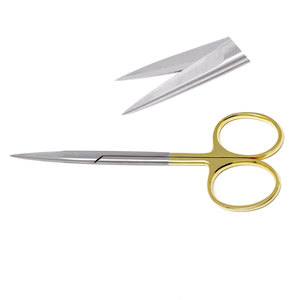 Tijeras Rectas Finas Iris de Fabricación Pakistaní 4 1/2, Bajo MOQ - Product Image 1