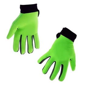 Gants de football gaélique en cuir de qualité supérieure, antidérapants, avec sangle de poignet réglable - Gants de sport gaélique unisexes - Product Image 2