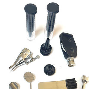 ชุดเครื่องมือวินิจฉัยทางหู คอ จมูก แบบพกพาขนาดเล็ก ใช้ไฟเบอร์ออปติก  ทำจากเหล็กกล้าไร้สนิมคุณภาพสูง ยี่ห้อ MEDZORA SURGICAL  ใช้งานด้วยมือ - Product Image 5