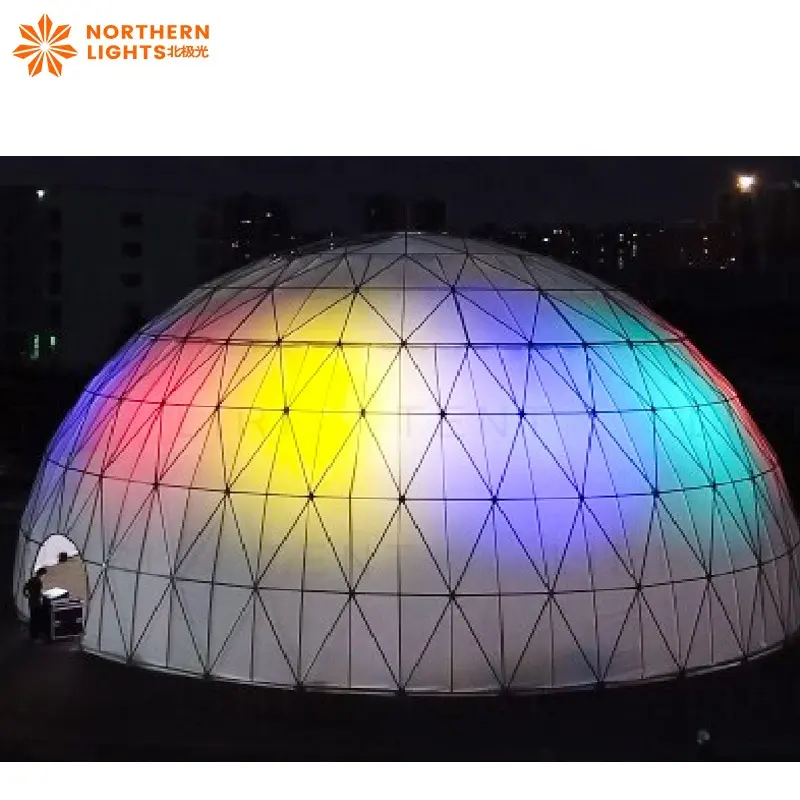 Kunden spezifische Aluminium 360-Grad-Kuppel Projektion Kuppel Theater Planetarium Science Hall Fabrik Direkt vertrieb