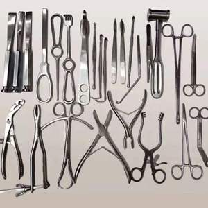 Basic Orthopedic Surgery <b>Set</b> 25 Pcs Stainless Steel Manual Surgical Instruments Reusable Autoclavable High Quality CE Certified - Product Image 1