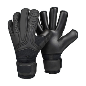 Gants de gardien de but hybrides unisexes, 4 mm, avec grip en latex Quartz, design anti-abrasion, pour gazon artificiel - Product Image 2