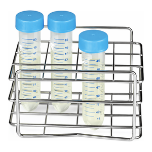 Soporte de Acero Inoxidable para Tubos de Ensayo para Tubos de Laboratorio de 15 mL y 50 mL - Product Image 1