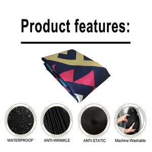 Capa de Peluquería Profesional para Salón, Capa de Barbero con Estampado Moderno, Impermeable, Ajustable en el Cuello - Product Image 5