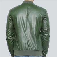 Veste d'hiver unisexe en cuir véritable de qualité supérieure, coupe droite, respirante, coupe-vent, écologique, doublure douce et confortable pour un usage décontracté