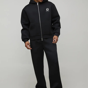 Servicio OEM, Diseña Tu Propio Chándal Personalizado, Chándal Oversize de Algodón 100% para Hombre, Ropa Deportiva Urbana - Product Image 5