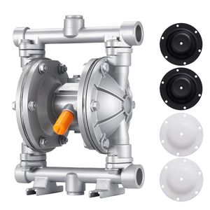 "Pneumatic <b>Waste</b> Oil Transfer <b>Pump</b> Air Operated Double Diaphragm 6.6 GPM 3/8 Inch Inlet/Outlet Aluminum Max 100 PSI" - Product Image 1
