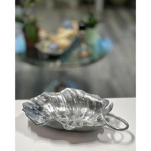 อุปกรณ์บนโต๊ะอาหาร อุปกรณ์เสริมสำหรับรับประทานอาหาร ถ้วยใส่ถั่ว ถ้วยใส่คุกกี้ ฐานรูปกลีบกุหลาบ ถ้วยผลไม้ตกแต่ง ของตกแต่งบ้าน งานฝีมือโลหะ - Product Image 2