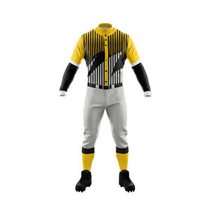 Uniforme de Béisbol de Alta Calidad para Adultos, Corto, Transpirable, 100% Poliéster Sublimado, Personalizable, Ropa de Entrenamiento para Equipos - Product Image 2