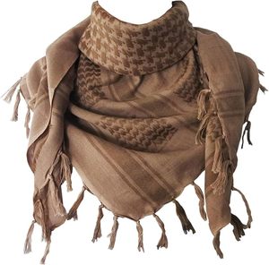 Écharpe Shemagh en coton à motif à carreaux, carrée, multifonction, pour la tête, le cou et le visage, toutes saisons, traditionnelle - Product Image 1