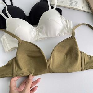 Nuevo Diseño de Sujetador Cómodo al por Mayor, Sujetador Inalámbrico de Algodón para Mujer - Product Image 4