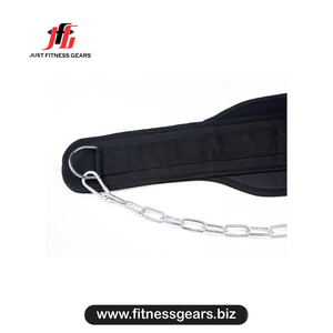 Weight Lifting Dipping Dip <b>Belt</b> with Steel Chain for Dips and Pull Ups - Product Image 2