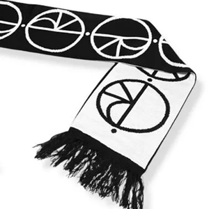 Ensemble Premium Écharpe Longue Bicolore en Acrylique Tricotée, Bonnet et Gants – Accessoire Hiver Streetwear avec Pompons – Idéal pour Sororités, Sœurs, Équipement Scolaire - Product Image 6