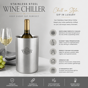 Seau à vin isotherme en acier inoxydable, très vendu, capacité 1 bouteille, pour champagne, bière et vin - Product Image 3