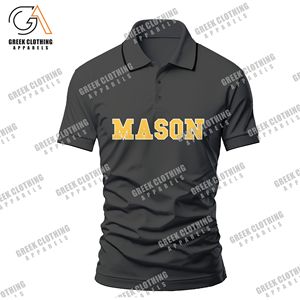 Prix raisonnable Créez votre idée Concevez votre propre style Meilleurs matériaux Services OEM Ventes en vogue Polos maçonniques - Product Image 5