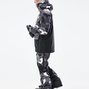 Unisex Ski <b>Snowsuit</b> Padded Fleece Insulated High Quality Custom 10,000mm -Tex <b>Waterproof</b> Anti-UV Moisture-Wicking Breathable - Product Image 3