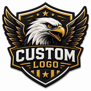 OEM Custom PVC Rubber Bear Logo <b>Patch</b> | 2D 3D Soft PVC Velcro <b>Patch</b> | Custom Sports Gaming Team Badge | <b>Morale</b> <b>Patch</b> - Product Image 2