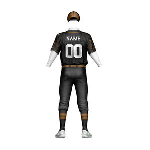 Uniformes de sport de baseball/softball personnalisés par sublimation de haute qualité, coupe courte, taille élastique – Qualité supérieure pour adultes, lancer lent - Product Image 3