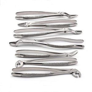 Pinzas de Extracción Dental Manuales de Acero Inoxidable de Grado Médico de Calidad Premium para Molares Superiores - Product Image 1
