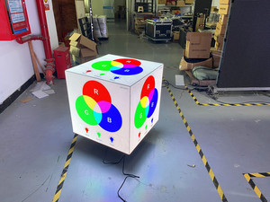 <span class=keywords><strong>Cubo</strong></span> LED P1.5 para Interiores, 5 Caras, Personalizable, Pantalla LED para Publicidad Comercial - Product Image 2