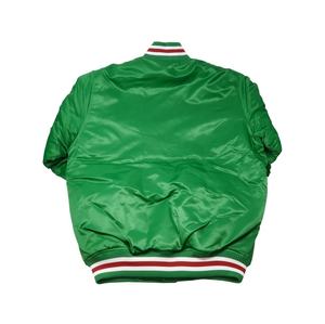 Veste de baseball de style streetwear pour homme, sur mesure, nouvelle mode, veste varsity en satin - Product Image 2