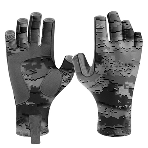 Gants de pêche LADO SPORTS durables et isolés à doigts entiers, paume renforcée, surface anti-coupure, en polyester pour une manipulation sûre du poisson - Product Image 1