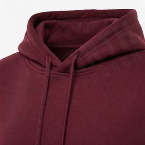Vêtements fabriqués en usine, streetwear de haute qualité, sweat à capuche personnalisé 100% coton brodé, couleur personnalisée, pull pour homme - Product Image 4