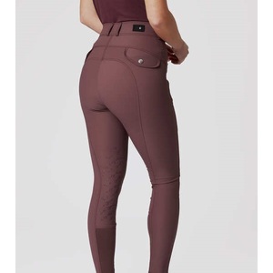Pantalon d'équitation extensible 4 directions de haute qualité, leggings, collants, vêtements d'équitation en tissu technique au toucher doux - Product Image 3