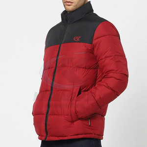 Vestes d'hiver matelassées à col montant personnalisables à prix raisonnable, avec votre propre logo, service OEM, écologiques, respirantes et légères - Product Image 4