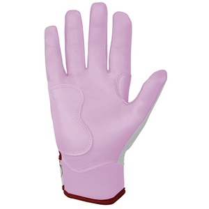 Guantes de bateo Brucebolte 100% de cuero suave Cabretta, antideslizantes, transpirables, ligeros y personalizados para entrenamiento de béisbol. - Product Image 3