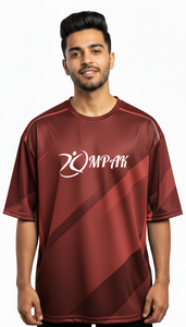 Camiseta Urbana Casual de Gran Tamaño para Hombre, Sublimada, Estilo Urbano - Product Image 2