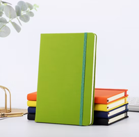 Individuelles Logo A5 Hardcover-Agenda-Notizbuch PU-Leder Wochenplaner mit Fadenbindung Thermotagebuch für Geschäftsgeschenke Großhandel