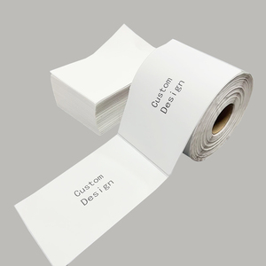 4x6 inch dính Sticker nhiệt trực tiếp in mã vạch trở lại nhãn Rolls Fanfold 500 gói trống có thể in vận chuyển nhãn - Product Image 4