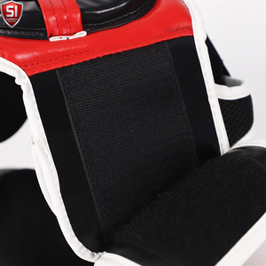 Casque de boxe léger en cuir véritable de qualité supérieure, protection pour la tête, entraînement, compétition, personnalisé, haute qualité SUMROOS - Product Image 6