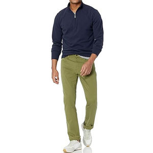 กางเกงยีนส์ทรงตรงผู้ชายสไตล์คลาสสิก ลำลอง สตรีทแฟชั่น ทรงเข้ารูป สีฟ้าฟอก ใส่ได้ทั้งฤดูร้อนและฤดูหนาว ระบายอากาศได้ดี ดีไซน์ย้อนยุค - Product Image 4