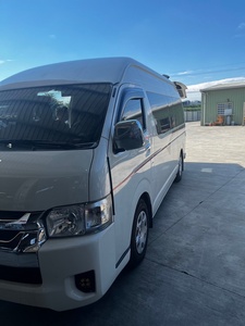 แผ่นบังแดดหน้าต่างรถยนต์ HIC วัสดุ PMMA สำหรับ TOYOTA Hiace ปี 2005~2019  100% ตรงรุ่น - Product Image 5