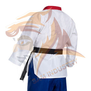 Uniforme de Taekwondo personnalisé OEM pour adultes, léger, avec cordon élastique, pour arts martiaux et karaté - Product Image 5
