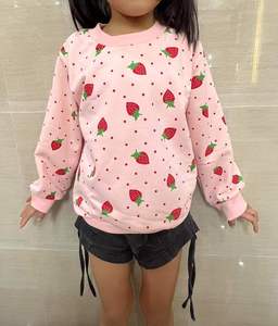 เสื้อสเวตเชิ้ตแฟชั่นเด็กผู้หญิง ผ้าฝ้ายนุ่มสบาย สไตล์ลำลอง ซัพพลายเออร์เสื้อสเวตเชิ้ตเด็ก ลายมัดย้อม เสื้อผ้าสตรีทแวร์สุดเทรนดี้ - Product Image 5
