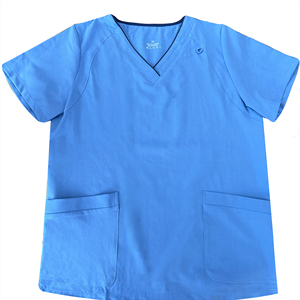 Bedruckte weiße Zipper-Scrub-Sets, Jogginghosen, Oberteile, medizinische Scrubs, Anti-Grippe-Kleidung für Frauen, Arztuniform, Krankenschwesteranzug - Product Image 6