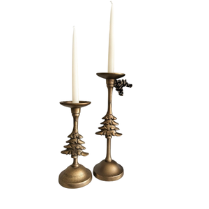 Nuevo Portavelas Cónico de Metal con Recubrimiento de Polvo Negro para Decoración del Hogar y Navidad, Hecho a Mano - Product Image 4