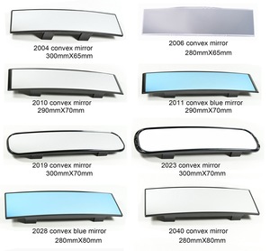 กระจกมองหลังภายในรถยนต์สีดำแบบสากลเหมาะสำหรับการอัพเกรดแบบดัดแปลง - Product Image 6