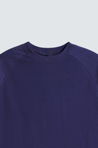 Camiseta Extra Grande Premium para Hombre, Casual, Azul Marino Sólido, Cuello Redondo, Manga Corta, Corte Holgado, 100% Algodón, Transpirable y Ecológica - Product Image 6